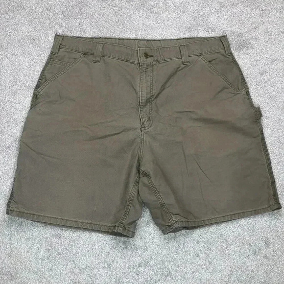 Carhart Mens 40 Cargo Shorts with Defect - Picture 1 of 9